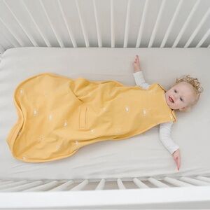 Woolino 4 Season Ultimate Baby Sleep Bag, Merino Wool & Organic Cotton, Sun